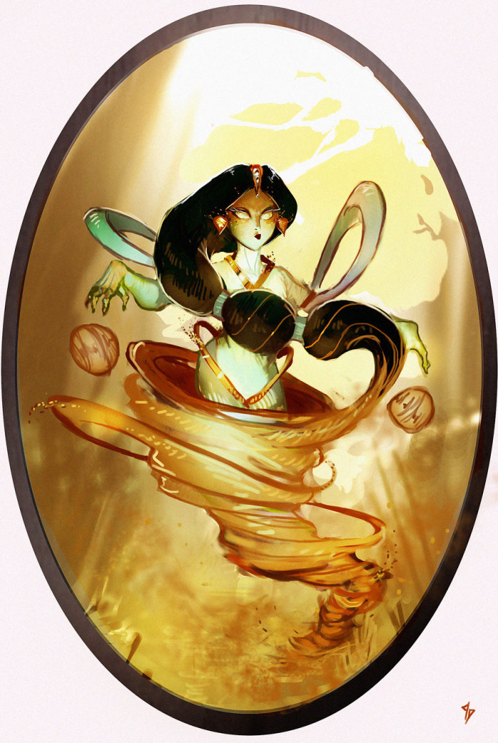 6. Jasmine: Element of Wind