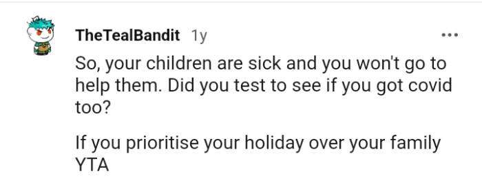 And the comments roll in...