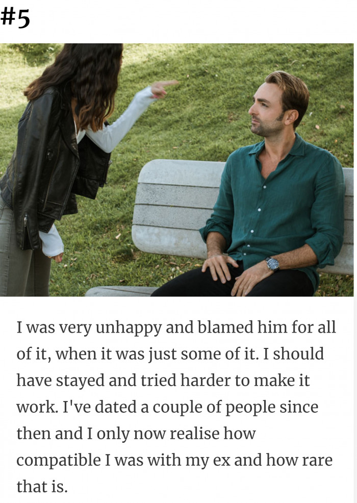 5. When sparks fade, that's when true love starts.