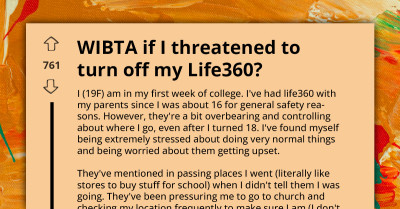 College Student Struggles With Parents Tracking Her Every Move