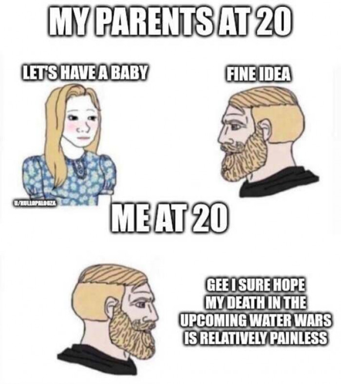 I'm not sure which is worse, but either way, I'm not mad at this.