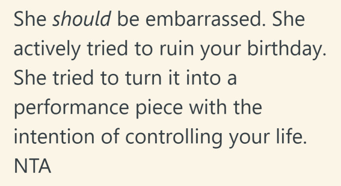 When a birthday turns into a stage, it stops feeling like a celebration pretty fast.