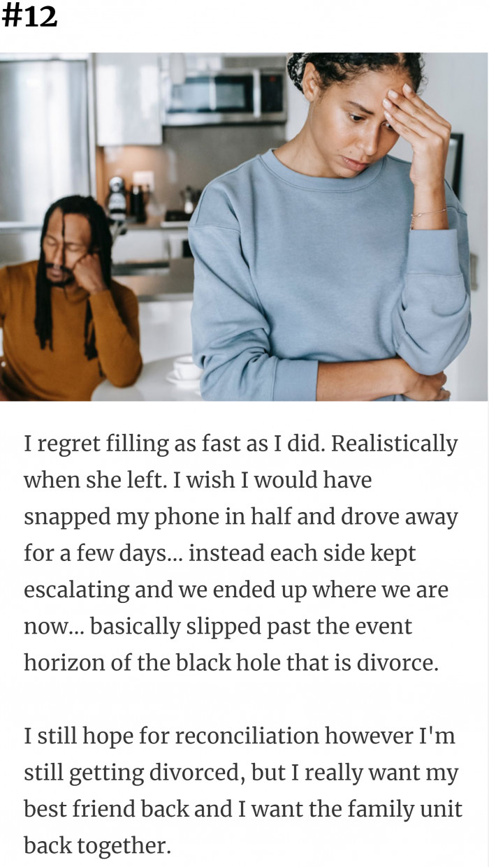 12. Do everything to win her back before it's too late.