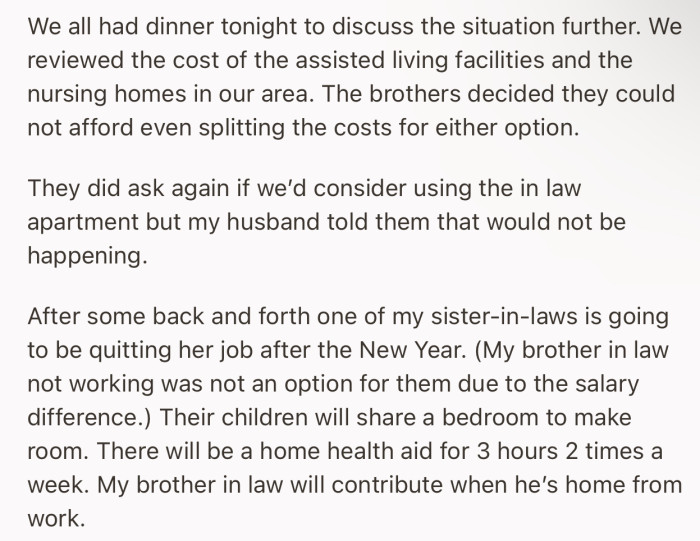 OP has dropped an update on the matter