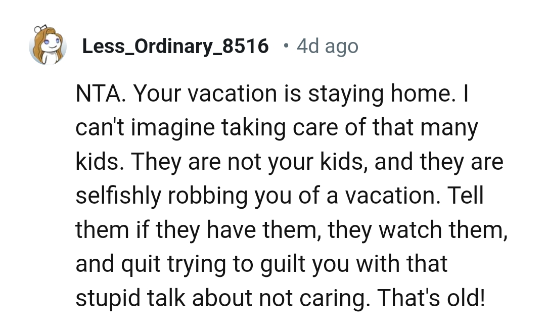 And the comments roll in...