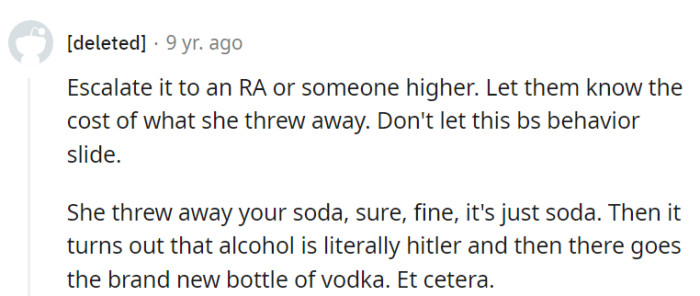 Soda today, vodka tomorrow, who knows what's next?