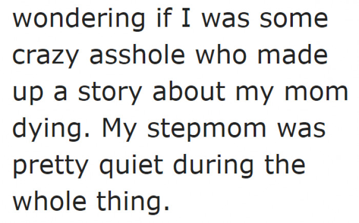 He looked like a liar in front of his girlfriend's parents.