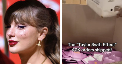 Glitter Freckles Co-Founder In Tears When Taylor Swift Wore The Beauty Patches To A Chiefs Game And Boosted Their Sales 2500%