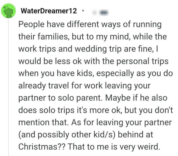 Families are run in different ways