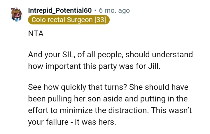 And the comments roll in...