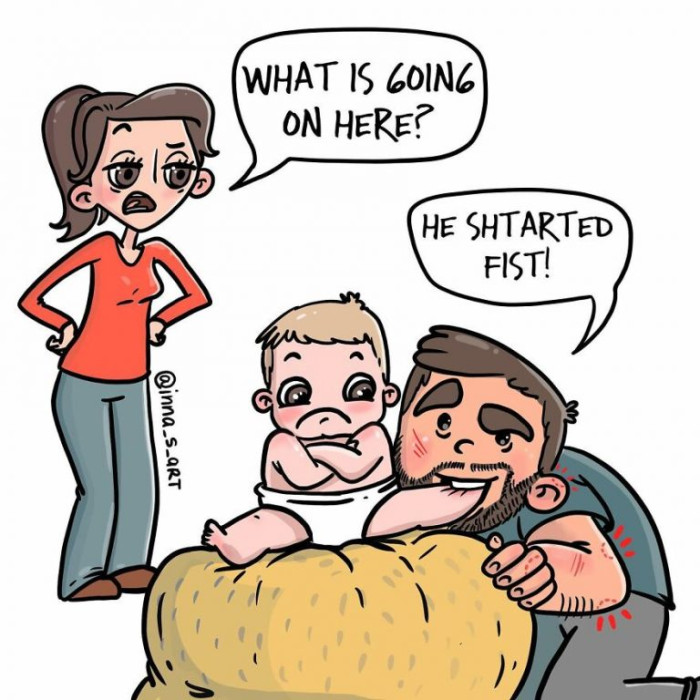 30. How daddy plays with the kids