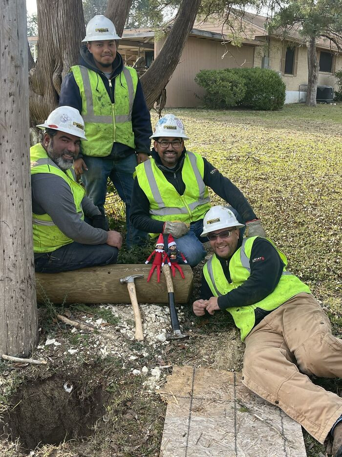 17. They Went To Work With My Hubby!!