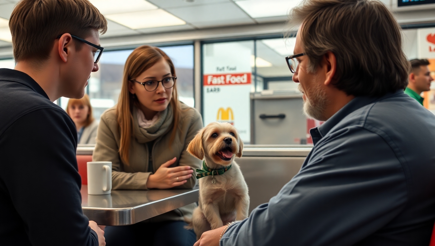 Am I Wrong for Asking a Dog Owner to Leave a Fast Food Restaurant?