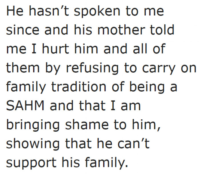 This family is living in the past.