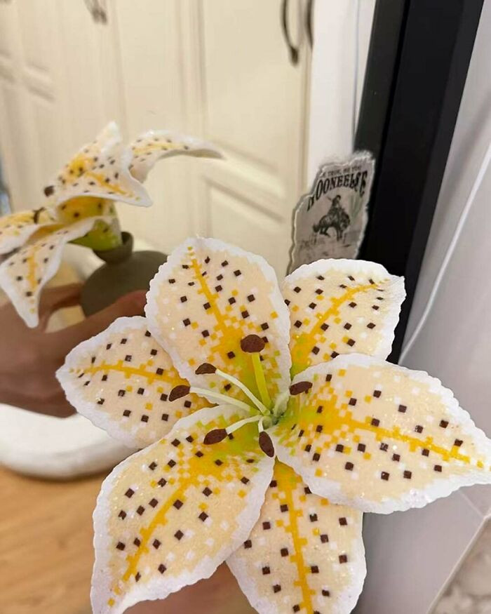 "I Turned Flat Fuse Beads Into 3D Lilies"