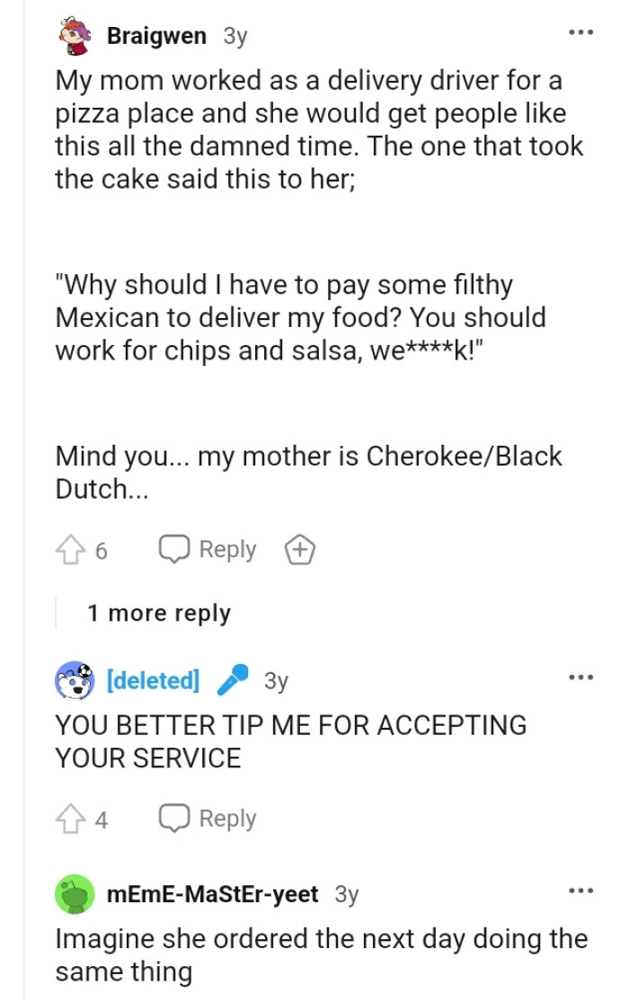 Some people are really, really rude