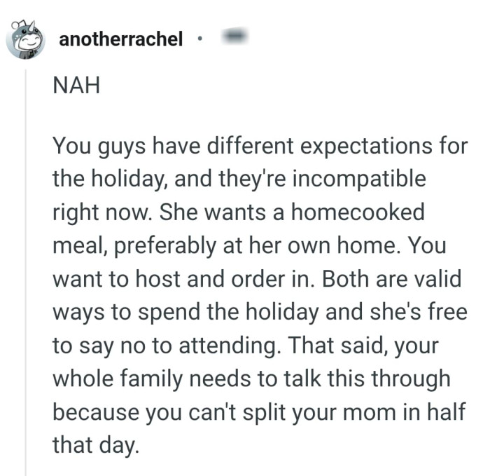 Both are valid ways to spend the holiday