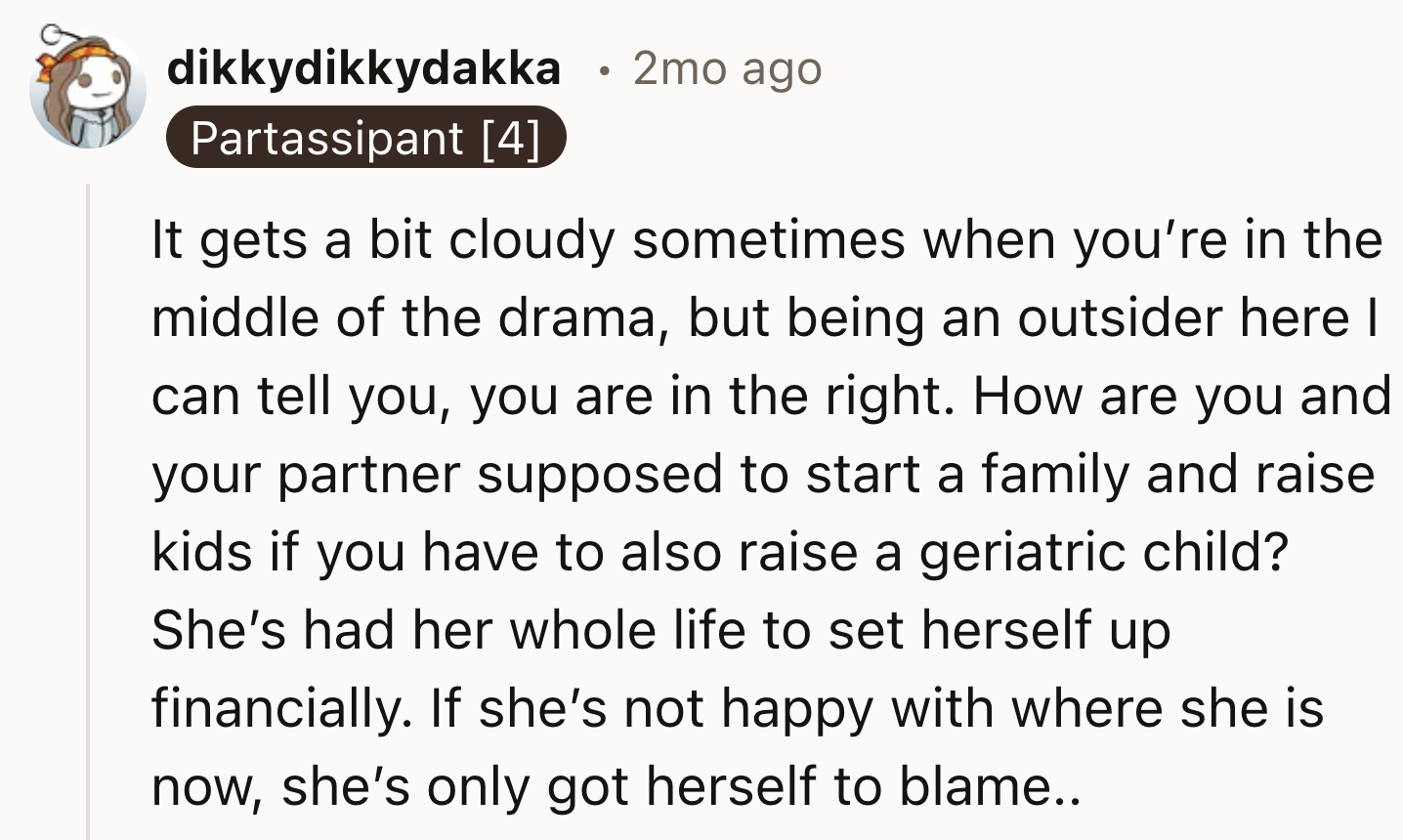 Being In The Middle Of A Drama