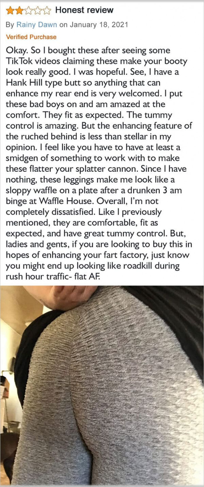 23. “Looking To ‘Flatter Her Splatter Cannon’”