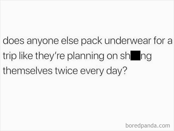 35. Count me in because you can never tell