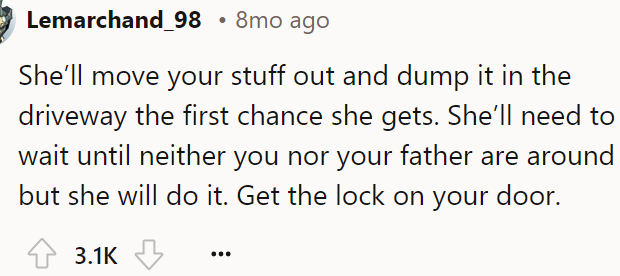 A Redditor said the OP should be careful