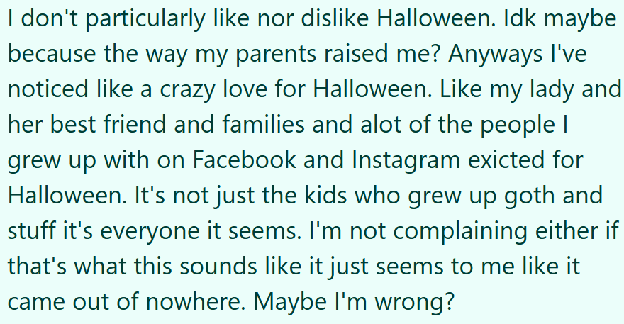 Why do Millennials love Halloween that much?