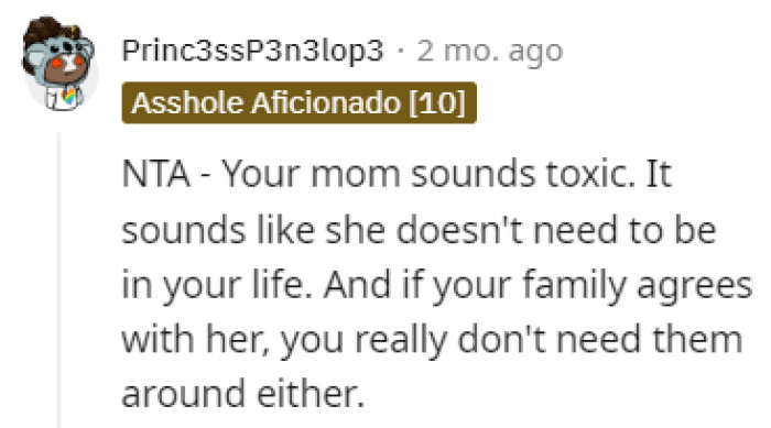 Toxic mom