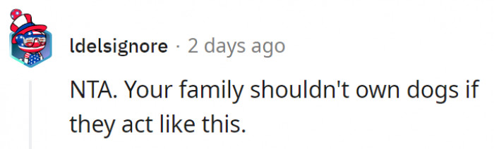 5. They're not cut out for owning dogs
