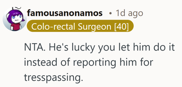 At this point, not calling it in is apparently the real kindness.