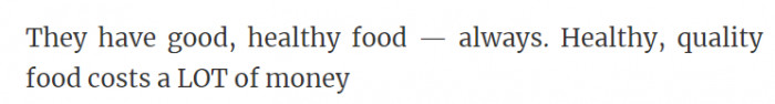 10. Investing in your health takes money