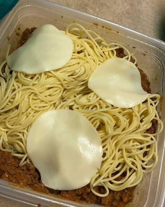 I wish you all would stop putting sliced cheese on everything, especially when it doesn't even melt.