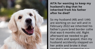 Young And Healthy Spouses Argue Over "What If" Situation - Who Should Take Care Of Their Dog If They Unexpectedly Die