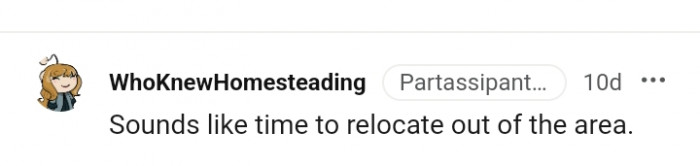 Relocating out of the area