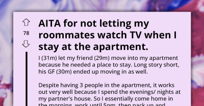 Redditor Ignites Controversy By Denying Roommates TV Access On Thursdays