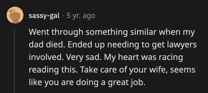 People like this neighbor are everywhere, sadly