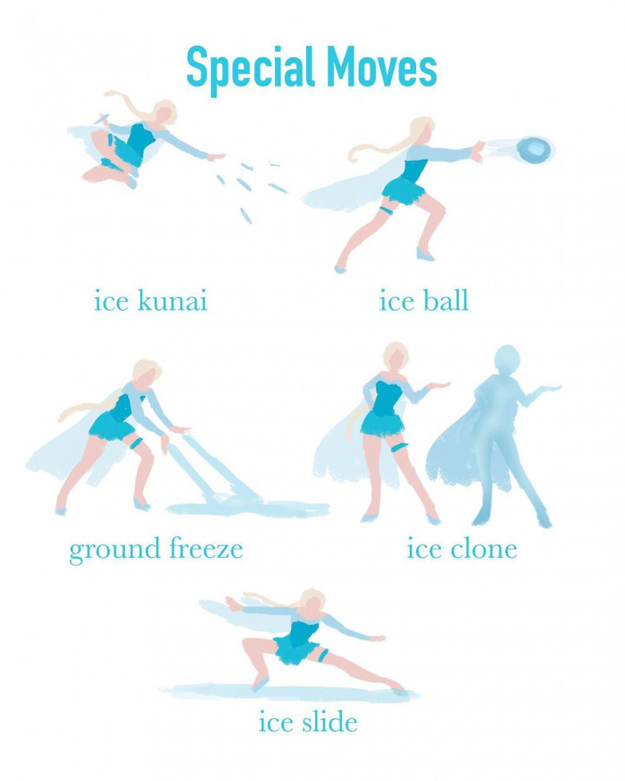 Check out Elsa's special move