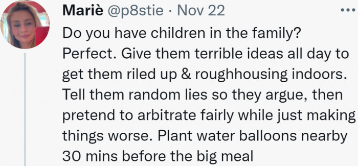 Encourage children to rile up: