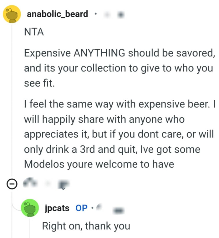 We've gathered some of the most upvoted comments from other Redditors for you to read through below