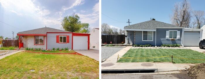 "Before & After Of Our 1st Home!"