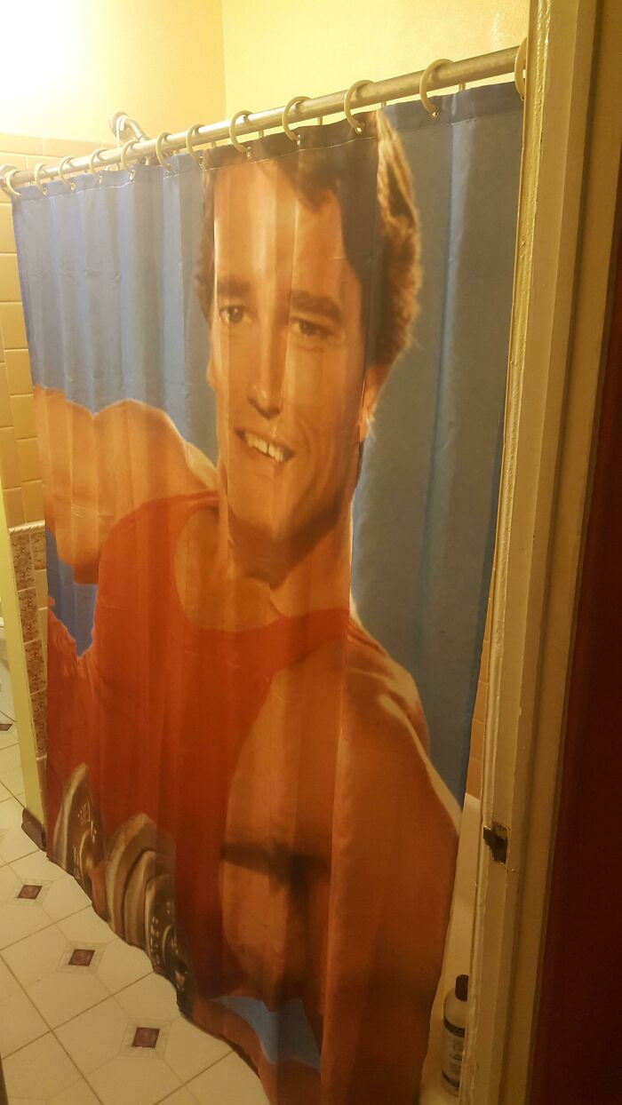 "I Too Was In Charge Of Buying A New Shower Curtain"
