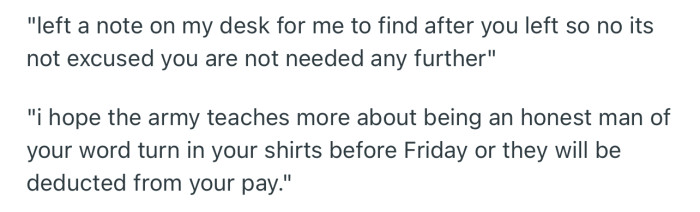 Here’s what the text read