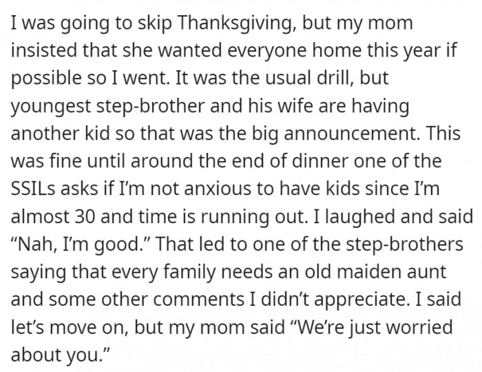 But they won't just let it go