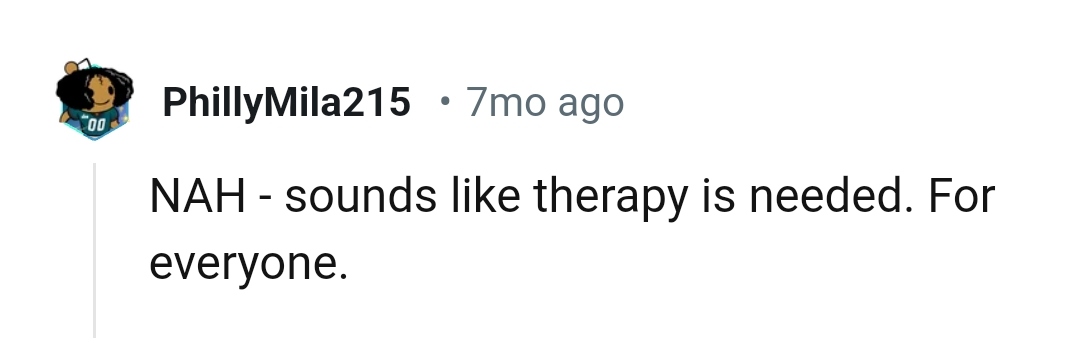 Therapy is definitely needed