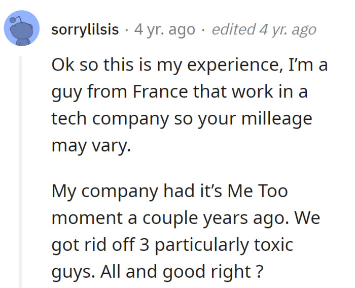 French tech escapade survived the Me Too drama, kicked out three toxic players. C'est la vie, more like c'est la détox!