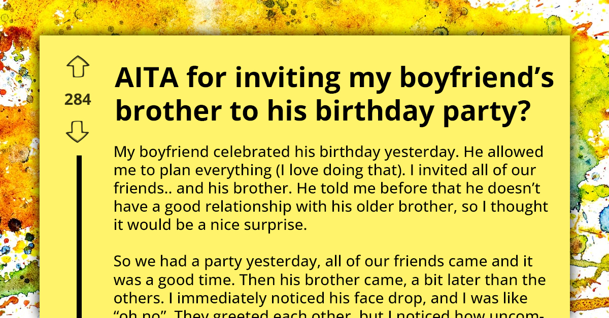 Young Woman Plans Boyfriend's Birthday With Excitement, Only to See Boyfriend Storm Off After Seeing His Brother There