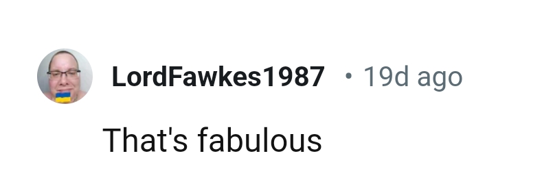 This Redditor Considers the OP's Act to Be Fabulous