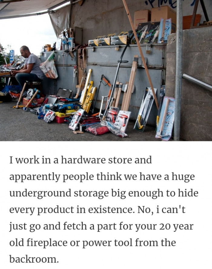 5. The hardware store