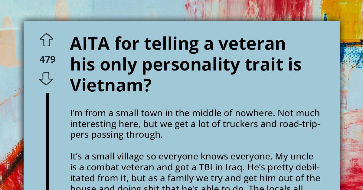 Man Calls Out Veteran For Having Vietnam As His Only Personality Trait, Ignites Diner Tension