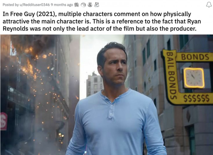 15. The scriptwriters had to write that under duress