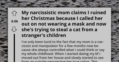 Daughter Stands Up To Narcissistic Mother's Constant Criticism Of 'Ruining Christmas'